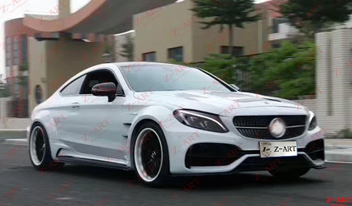 Z-ART широкий обвес для C class coupe- тюнинг обвес для W205 C Класс 2 двери ремонт обвес W205 комплект дооснащения обвеса