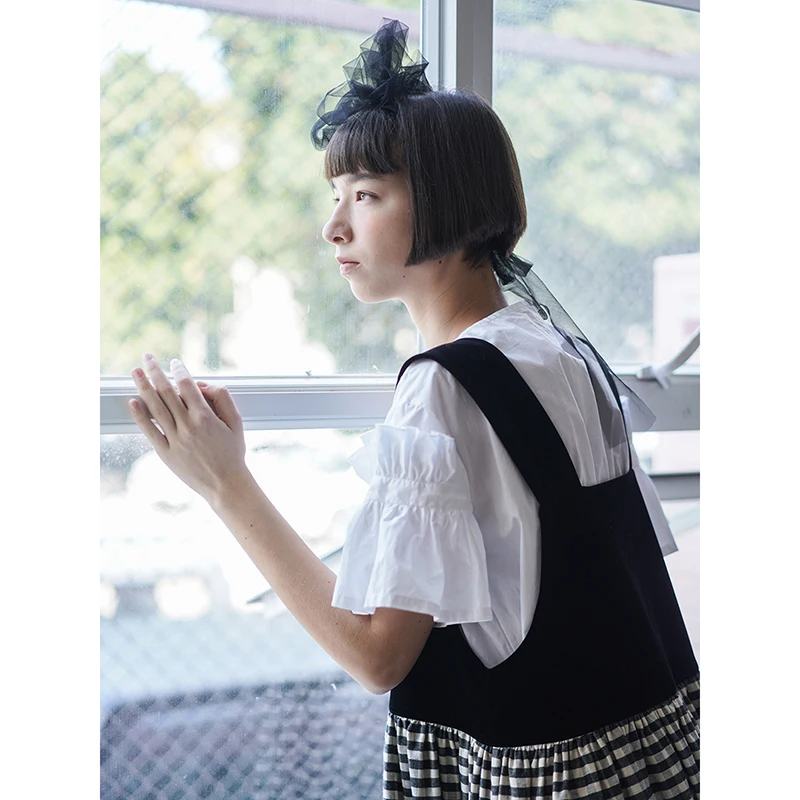 imakokoni pure white short-sleeved Japanese