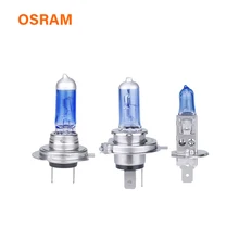 Лампа Ксеноновая Osram 24V H7 H4 H3 H1 галогенная лампа 100 130W H1 H3 H7 H4 изначальную лампу грузовик светильник Замена 4000K долгий срок службы(1 пара