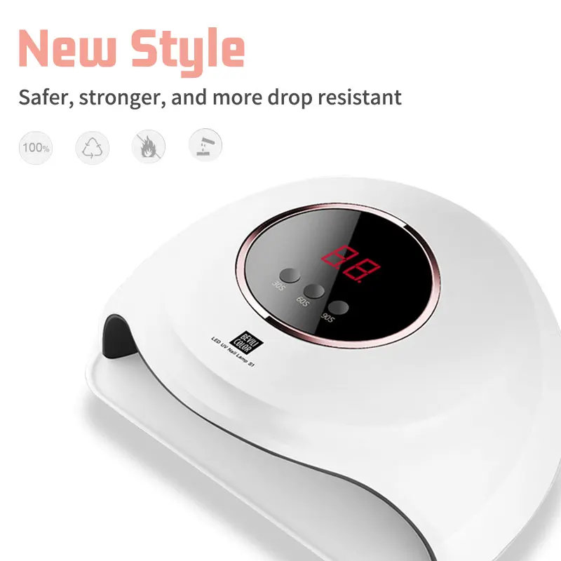 

DIY New UV LED Lamp For Nails Dryer Lamp for Manicure High Power Professional Drying Nails Gel Lamp For Drying Nail Tools