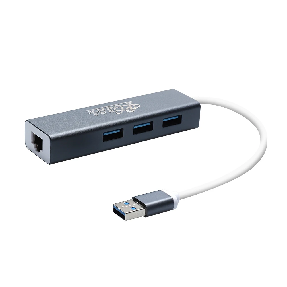 PCER USB HUB USB3.0 Ethernet to LAN Adapter converter Network Card | Электроника