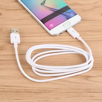 

White Micro USB Cable Charging Data Sync Cables Cords Android Phone USB Cable For Samsung Galaxy EDGE S7 S6 Note4 Charger Wire