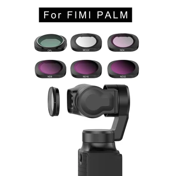 

Sunnylife FIMI PALM Lens Filters MCUV CPL ND4 ND8 ND16 ND32 Camera Polarizing Filter For FIMI PALM Gimbal Camera Accessories