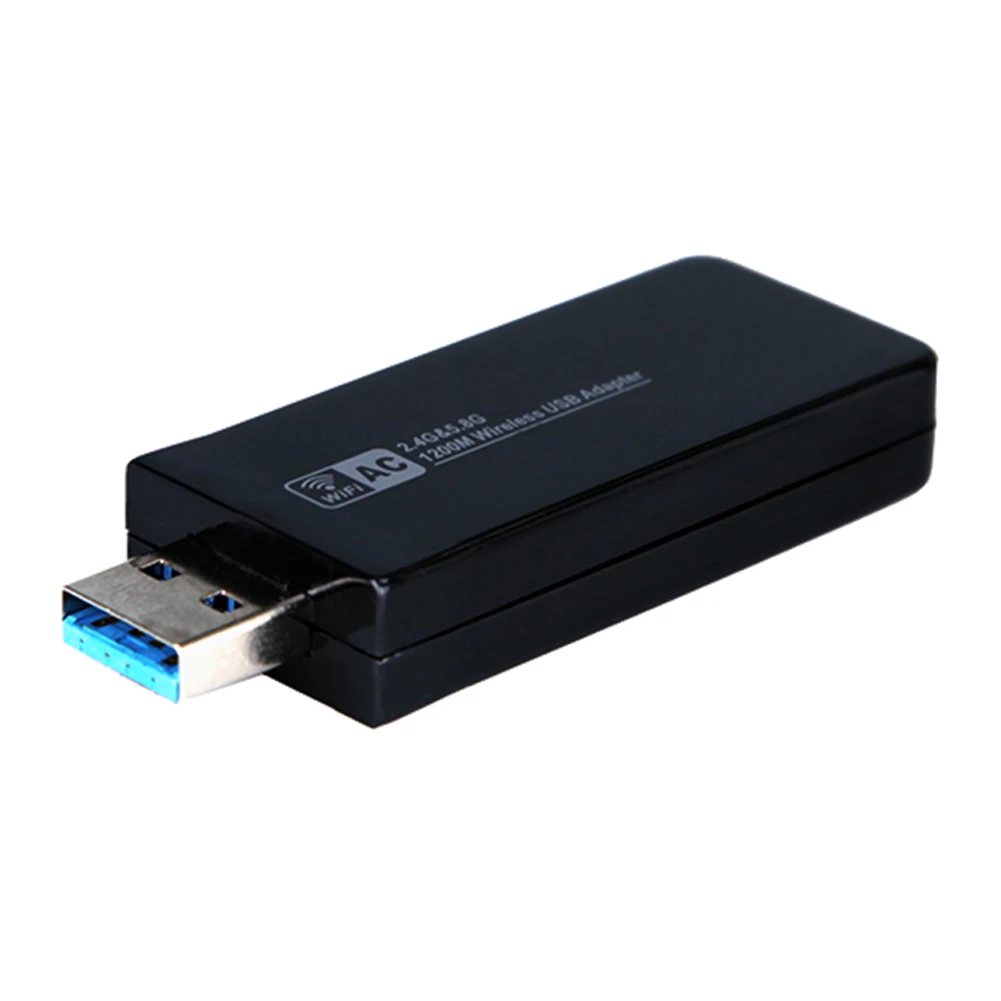 RTL8812BU ключ стабильный сигнал быстрая скорость USB 3,0 Портативный беспроводной мини компактный Bluetooth Wifi адаптер 1200 Мбит/с двухдиапазонный