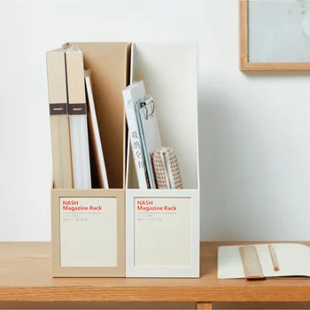 

Shelf Storage Rack Practical Magazine Books Organizer Management Holder File Desktop Stand Home Office Supplies