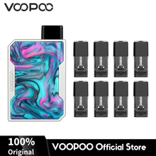 VOOPOO — Cigarette électronique avec chaîne pour le cou, cartouche de rechange S-1, kit de mini-dosettes, batterie 750mAh capacité de 1ml avec 8 pièces