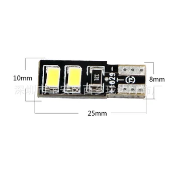 

Manufacturer Direct Sales Automobile Led W5w T10 5630 4smd Double Side Marker Lamp T10 Plug-in 12V Car Led Light