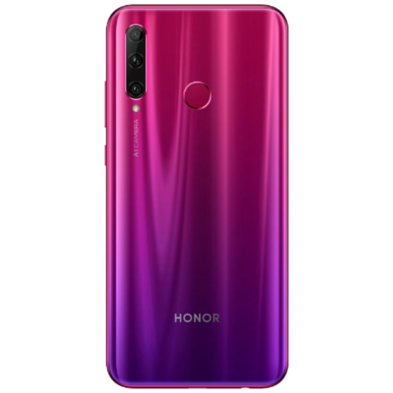 Honor 20i мобильный телефон Kirin 710 4 Гб 6 ГБ ОЗУ 64 Гб 128 ГБ 256 Гб ПЗУ Android 9,0 4G LTE 6,21 ''экран 32,0 МП распознавание лица