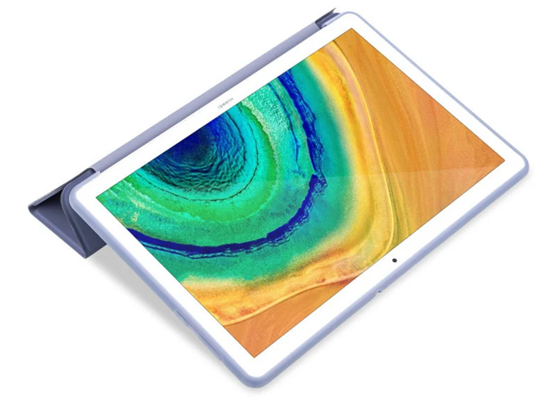 Durable Silicone Flip Stand Cover for Huawei Mediapad Series
