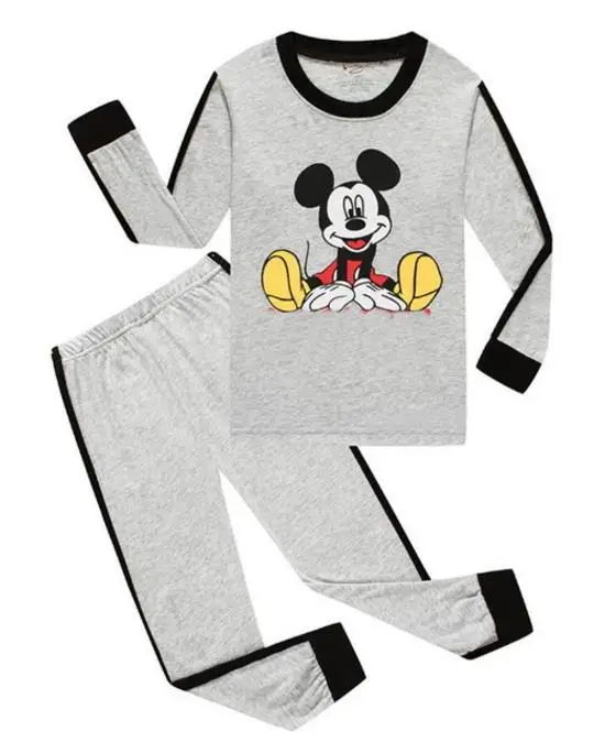 

Baby clothes New Children Autumn Pajamas clothing Set Boys & girls Cartoon Sleepwear Suit Set kids long-sleeved top+pant 2-piece