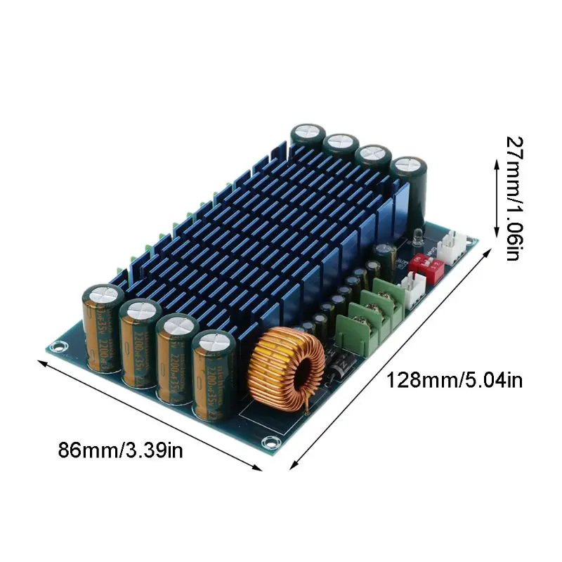 

TDA7850 4x50W Car Speaker Digital Amplifier Board 4 Channel DIY AMP Module