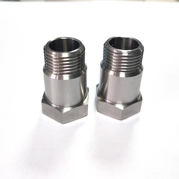 

O2 oxygen sensor test pipe extension extender adapter spacer M18 X 1.5 Bung 2pcs