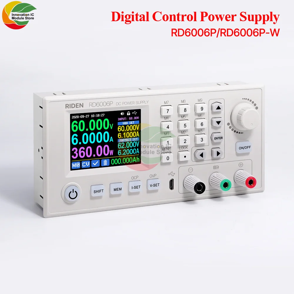 RD6006P RD6012-W CNC вольтметр 60 в с Wi-Fi программируемый Линейный источник питания