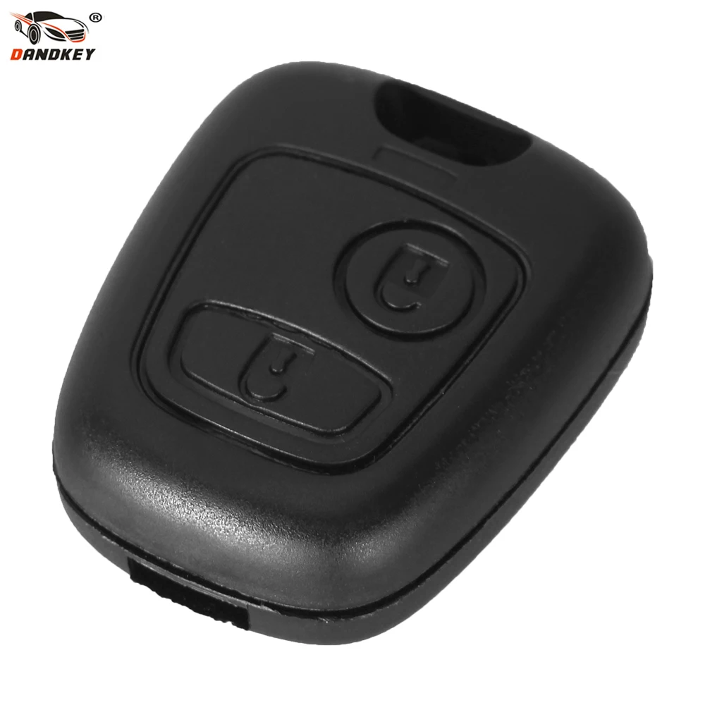 Удаленный ключ DANDKEY чехол для автомобильного брелока Сменный Чехол Citroen C1 C4 Peugeot 107