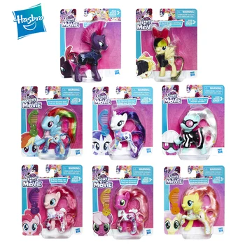 

Hasbro My Little Pony Friendship Is Magic The Movie All About Pinkie Pie Rainbow Dash Applejack Play House Doll Toy B8924