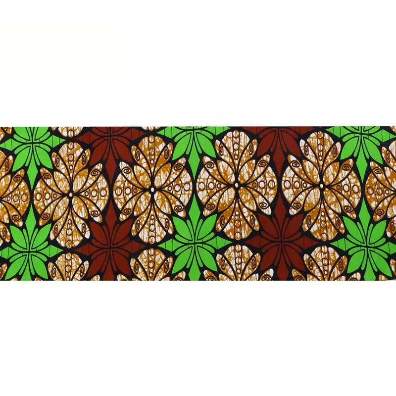 Kwanzaa воск голландский хлопок высокое качество африканская ткань Воск Принт 6 ярдов Анкара голландский воск ткань