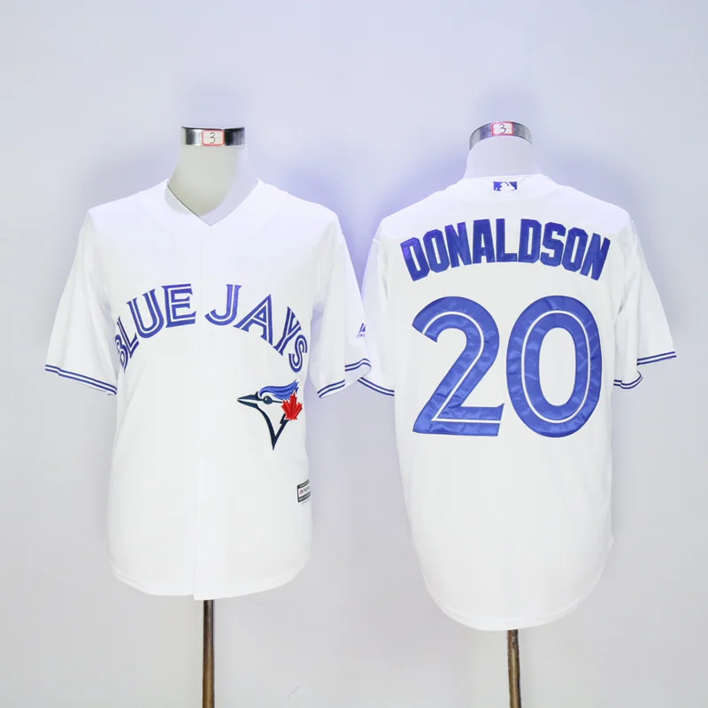 AS PICTURE Для мужчин Торонто Роберто Аломар Джош Donaldson Маркус Stroman Джо Картер Кевин майка с принтом пиллара camiseta maillot - Цвет: AS PICTURE