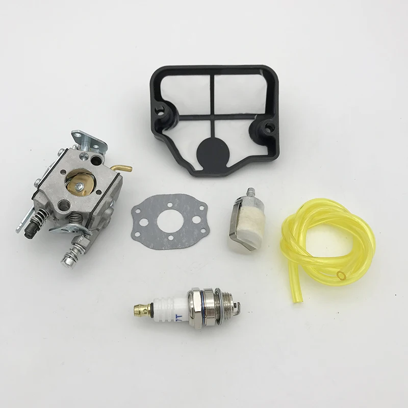 

Свеча зажигания HUNDURE прокладка карбюратора Air шланг топливного фильтра для Husqvarna 137, 142, e 136, 141, le 41, 36, запасные части для бензопилы