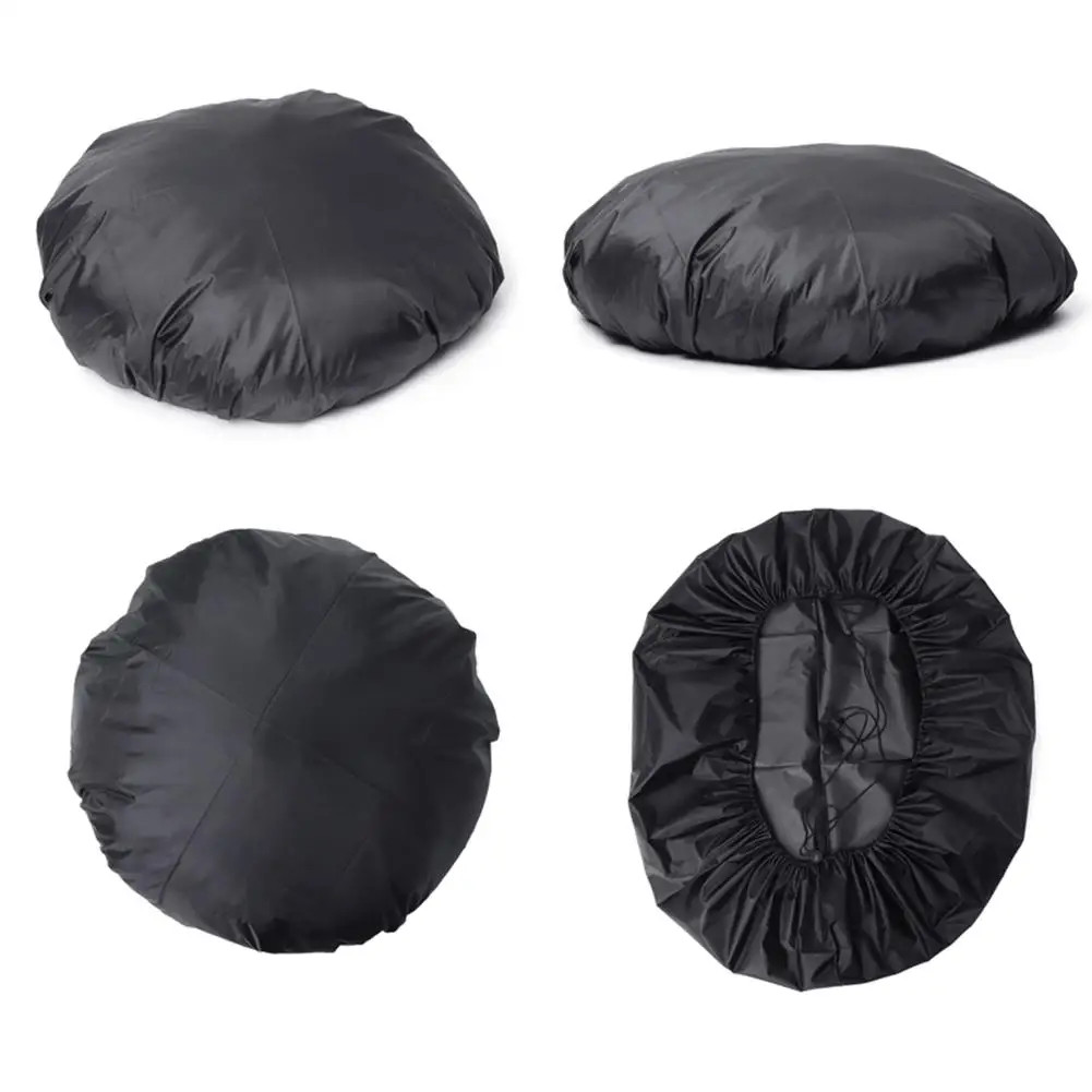 Oxford Cloth Round Fire Pit Cookware Cover Case Dust Waterproof And Weather Resistant Covers For Garden Outdoor Protective Cases