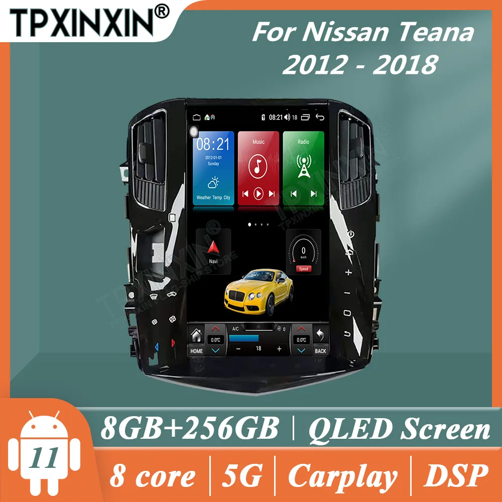 

for Nissan Teana 2012 - 2018 Car Radio Tape Recorder 2 Din Android Tesla Stereo Autoradio Central Multimidia Video Player Unit