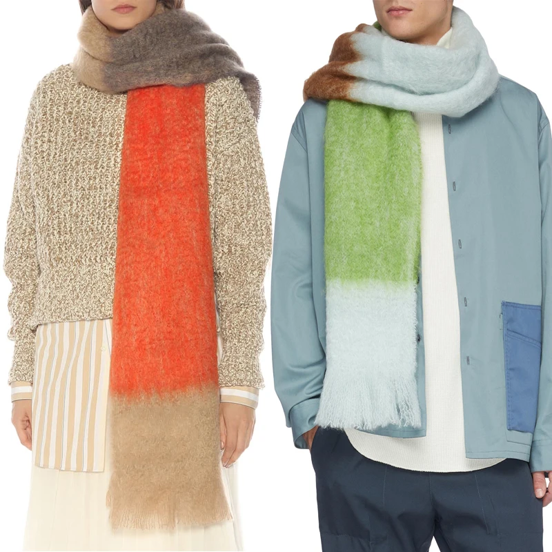 New Cheap vOQoc Women Sacrf Brand Cashmere Winter Scarf Scarves Designer Blanket Scarves Women 2019 Luxury Brand Scarfs For Ladies Pashmina