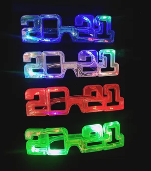 

LED Flashing Glowing Light Glasses 2021 Costume Cosplay Birthday Party for Boy Girl Adult Eye Mask Wear Led Clothes New Year