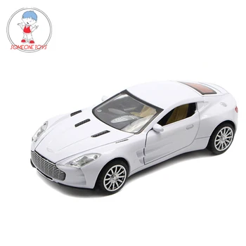 

1/32 Scale Aston Martin Diecast Car Model Pull Back Car Toys With Sounds Lights Alloy Car Toy Kids Gift Collections