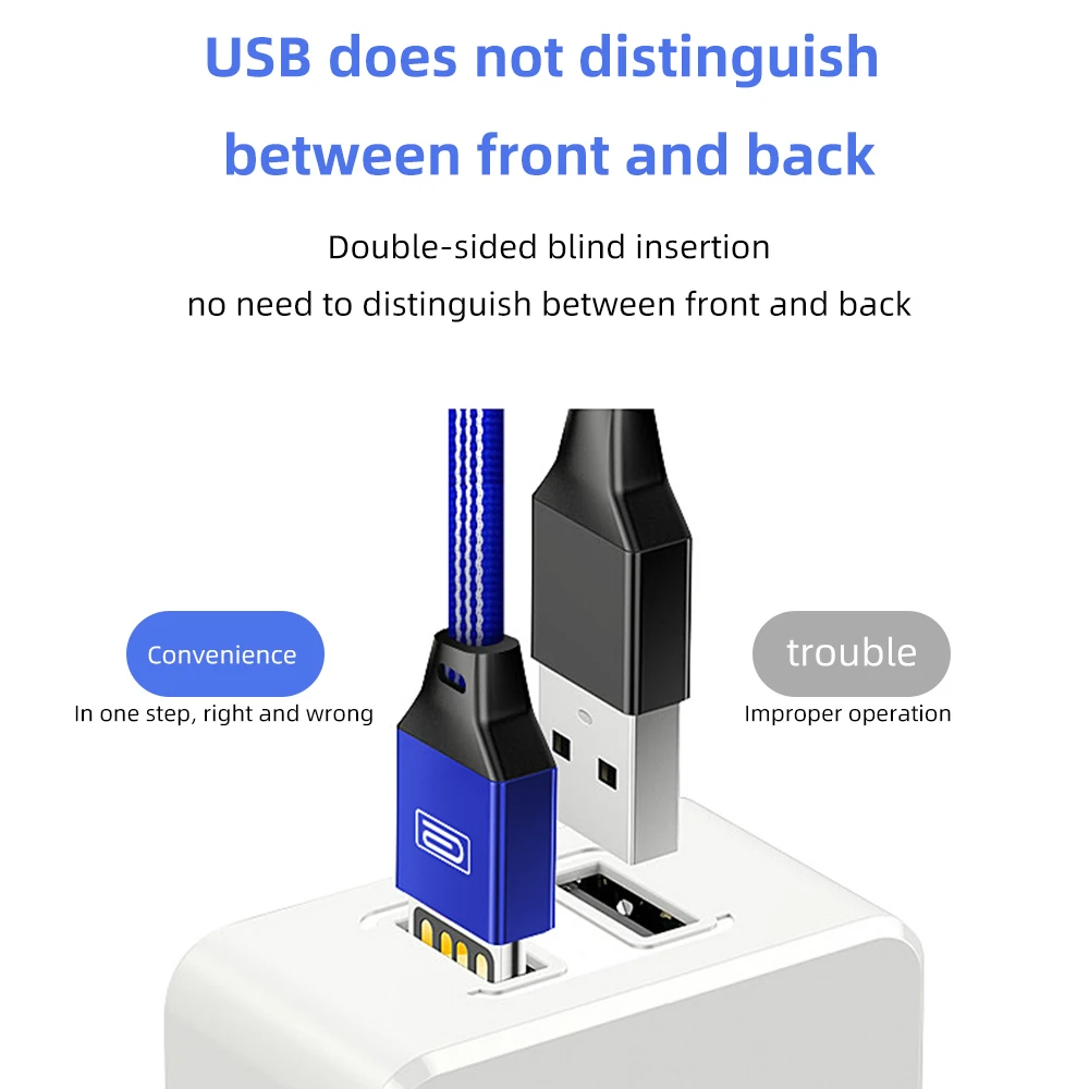 FDBRO кабель Usb C для передачи данных для Iphone 8 6 xs max Micro USB кабель для huawei двусторонний кабель type C для samsung для Xiaomi