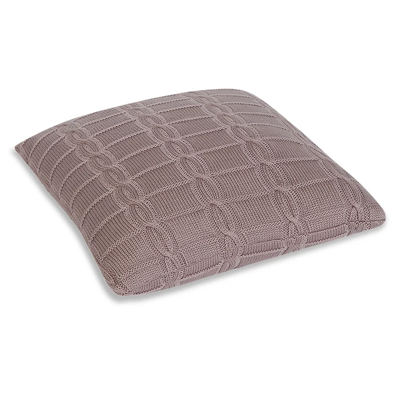 COZY- плед 130x180 150x200 и 2 подушки Delicatex набор пыльно-розовый