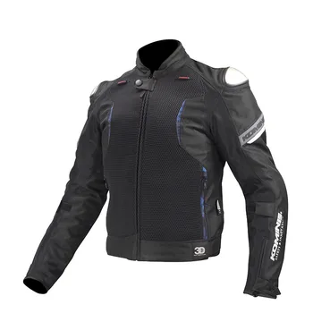 

New Mesh Motorcycle jacket for Komine JK-107 drop resistance breathable motocross jackets with neck chest elbow protector