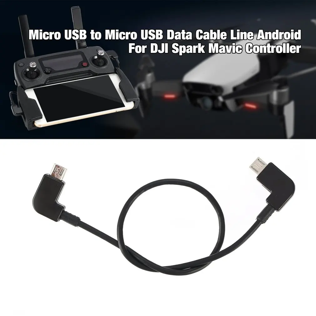 Кабель для передачи данных DJI Spark Mavic Pro Air Control Micro USB адаптер линия Android Samsung Huawei Phone