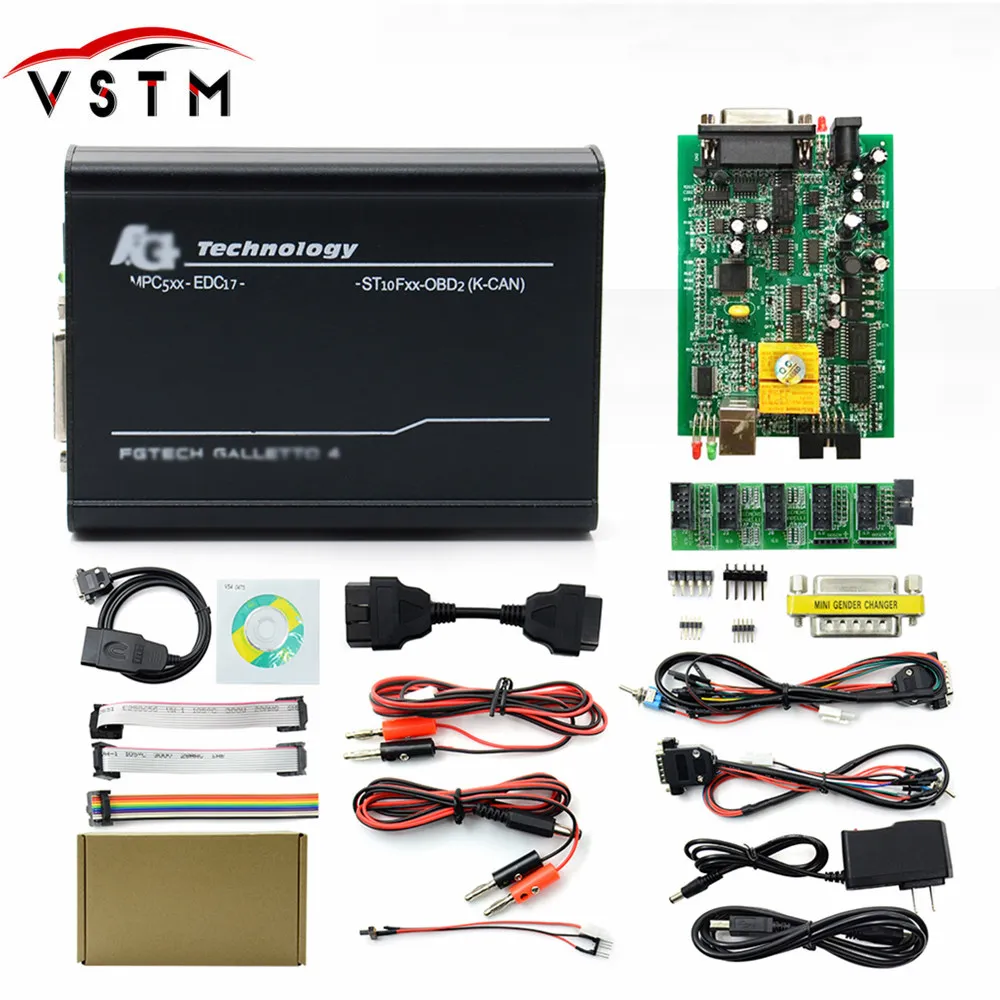 2019 EU 0475 Fgtech Galletto 4 Master V54 ECU Программатор добавьте функция BDM/OBD K-CAN Fg Tech активация не