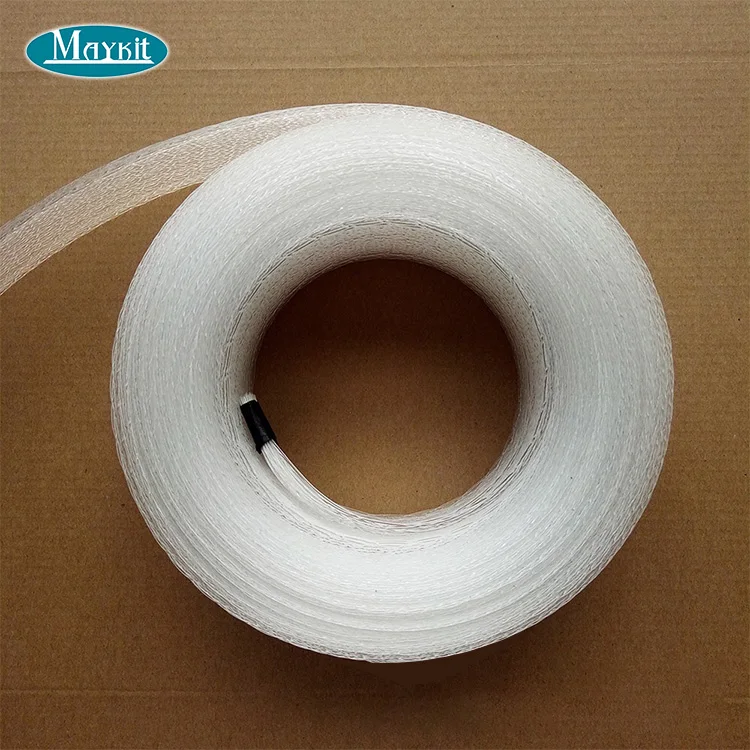 Mayki 5 meters fiber optic mesh ribbon netting for tree star ceiling sensory room light decoration