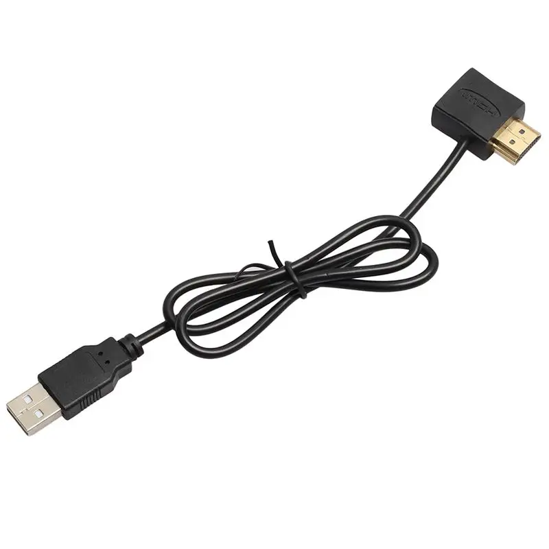 Конвертер USB Мужской зарядное устройство кабель сплиттер адаптер 50 см HDMI мужчин и женщин