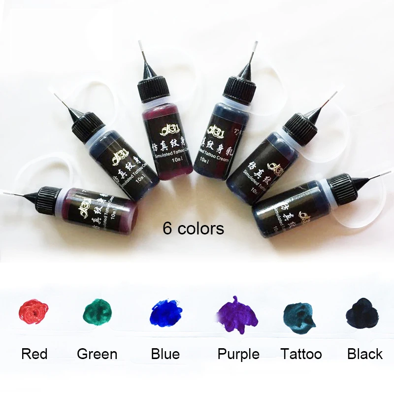 Henna Tattoo Paste Indian For Temporary Mehndi Tattoo Sticker Black Brown Red Henna Cones For Body henna cones tattoo gel glitter face sticker