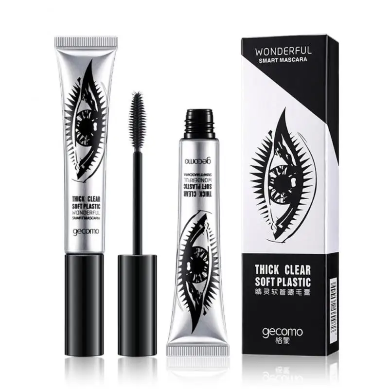

Big Eyes Head Hose Mascara With Silicone Brush Fullness Thick Not Blooming Eyelashes Makeup Liquid Waterproof Eye Makeup TSLM1