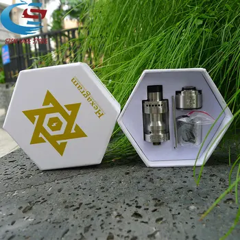 

100% Original Tauren RTA 2.5ML Capacity 304SS spray tank for Electronic Cigarette box Mod hookah Vape atomizer VS kayfun V5 tank