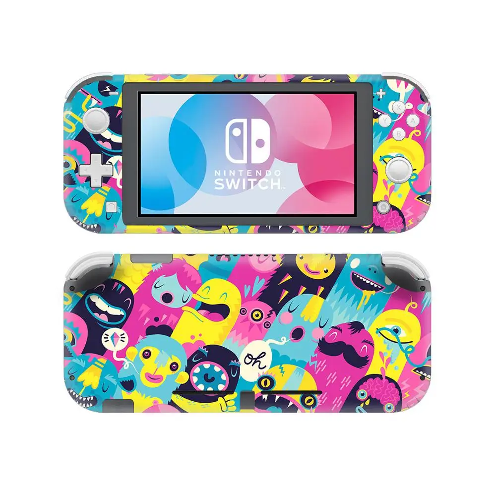 YSNSL0134 Настенные переключатели Lite наклейки pegatinas nintendo Switch Lite стикеры виниловые наклейки для кожи крышка Adesivos для nintendo switch Lite - Цвет: YSNSL0134