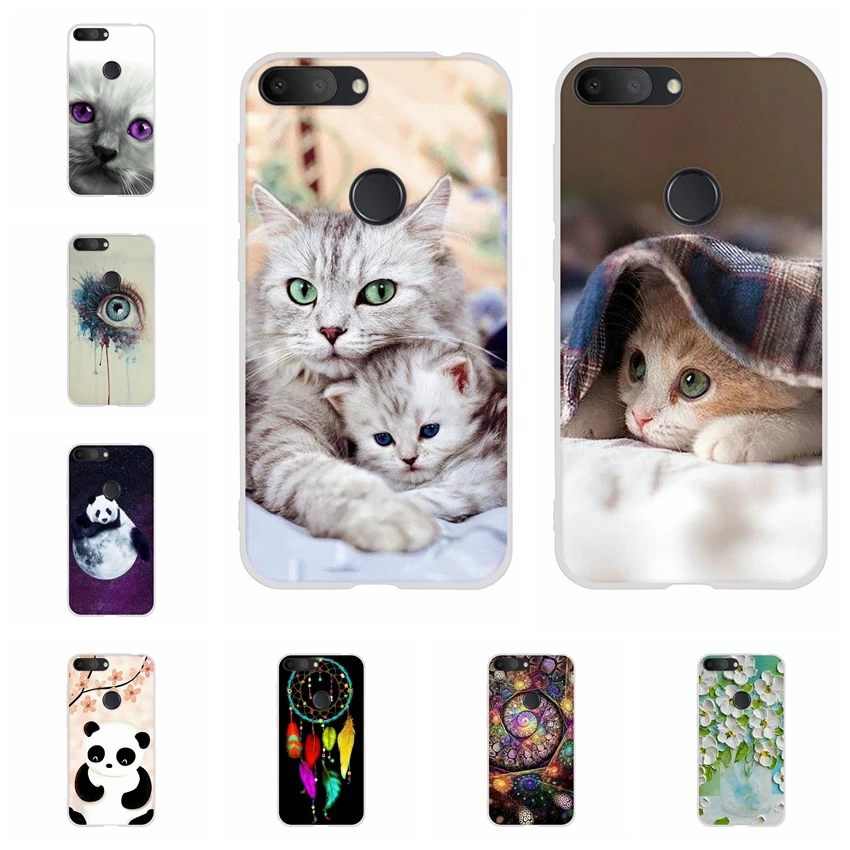 

Cute Cartoon Case For Alcatel 1S 1 S 2019 Soft TPU Back Cover For Alcatels 1s D5024 5.5" Patterned Protective Shells Cases Coque