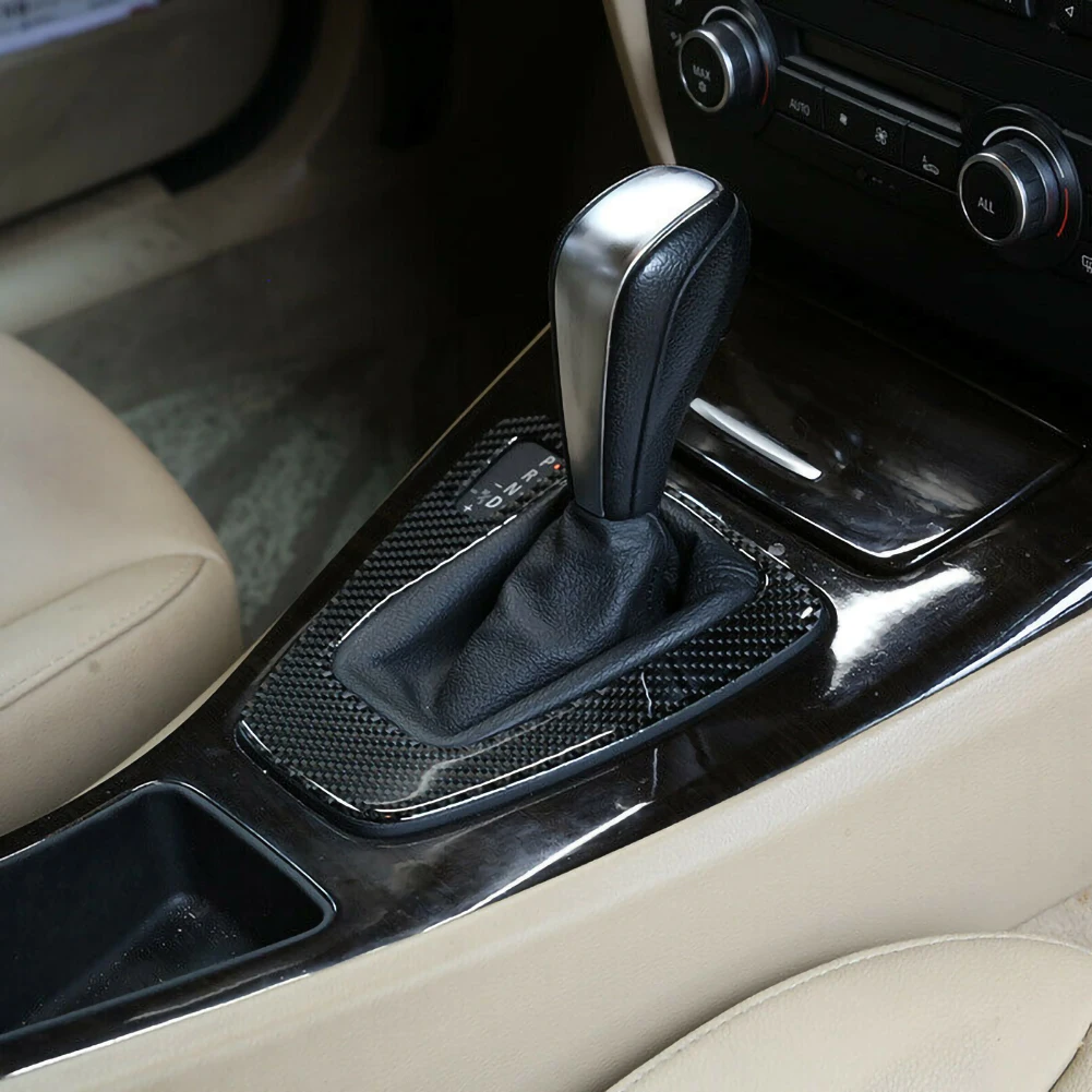 Чехол из углеродного волокна для панели переключения передач BMW 3 серии E90 E92 E93 2005