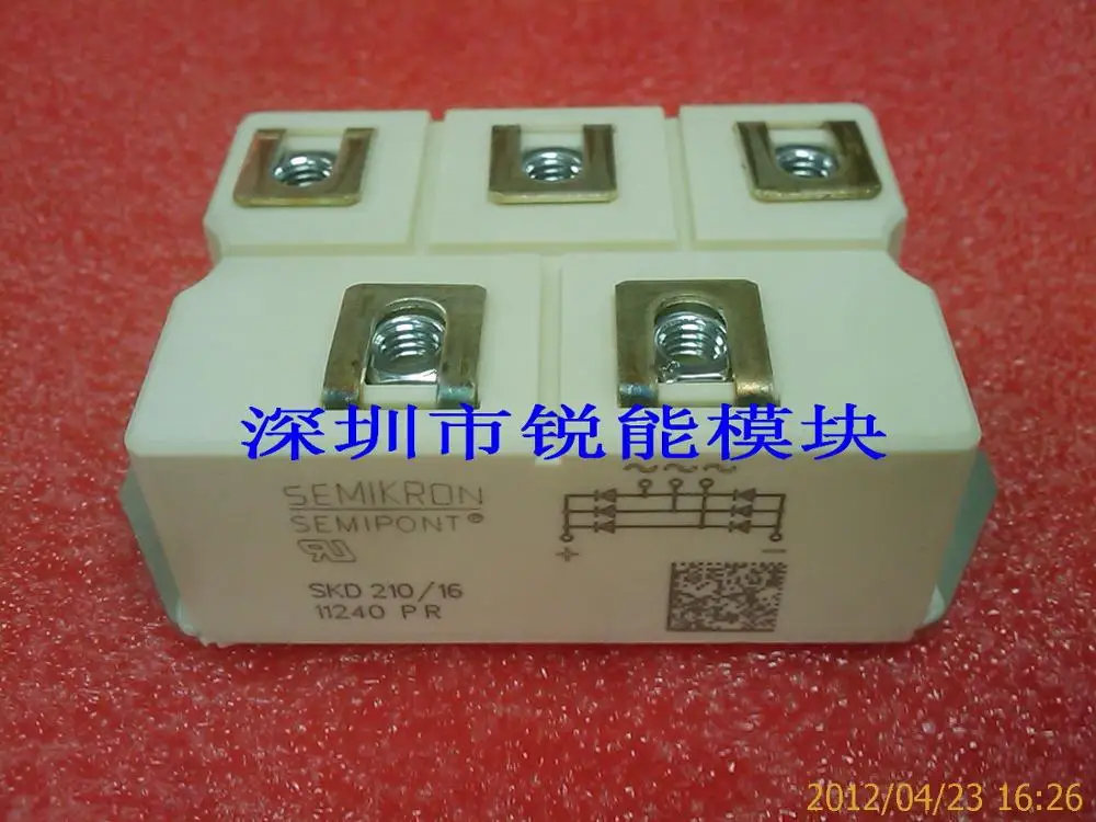

Germany Three-phase rectifier module SKD210 / 16 SKD210 / 12--RNDZ