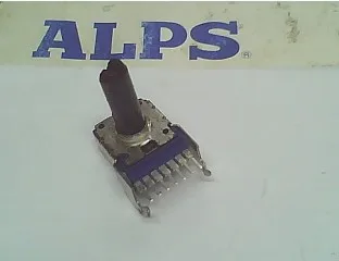 

2PCS/LOT ALPS brand RK14 type potentiometer, B20K, 18MM axis