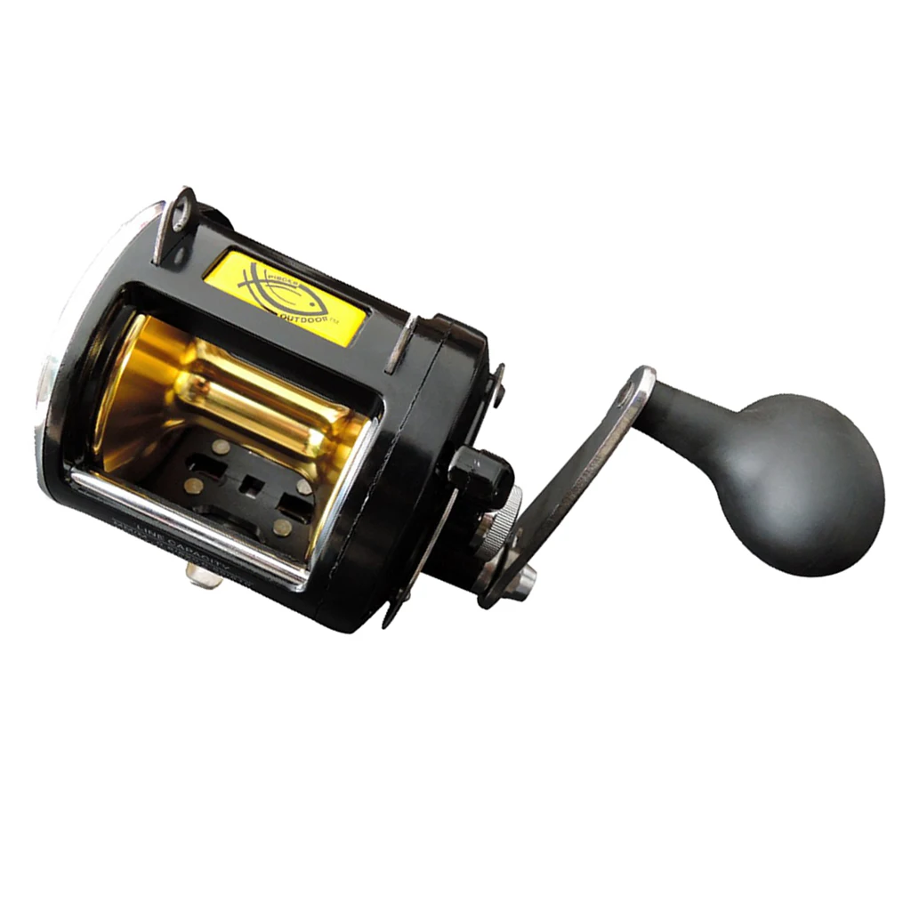 Conventional Saltwater Trolling Level Wind Big Game Fishing Reel Right Hand