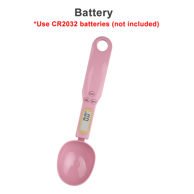 Measuring Spoon Scale LCD Digital Kitchen Measuring Spoons 500g/0.1g Portable Kitchen Scales for Baking Coffee Pet