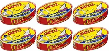 

Ortiz Thon Blanc Germon à l'huile d'olive 112 gr. (Pack of 6)