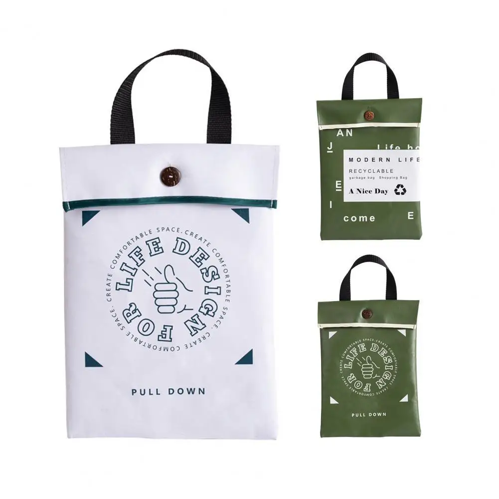 Kitchen Storage Holder Bag Stylish Saving Space Letter Printing Multi-function Hanging Organizer for Daily Life | Дом и сад