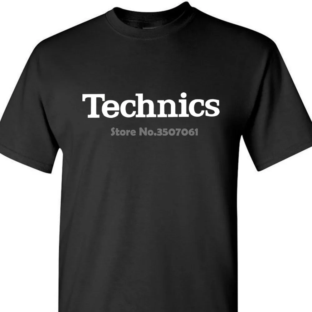 Футболка с логотипом Technics Dj 1200 проигрыватель музыки разные цвета размеры M 2xl