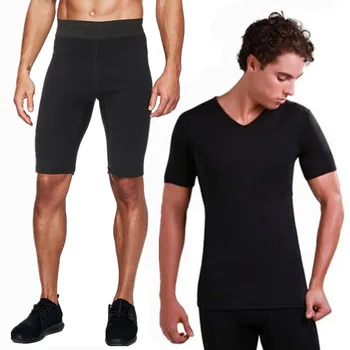 

Body Shaper Slimming shirt Men‘s Neoprene Sweat Sauna Weight Loss Waist Trainer Workout Slimming pants Shapewear Fitness Suits