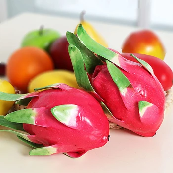 

Simulation Dragon Home Decoration Window Display Fruit Model Aggravated Dragon Fruit Ornaments Photography Props