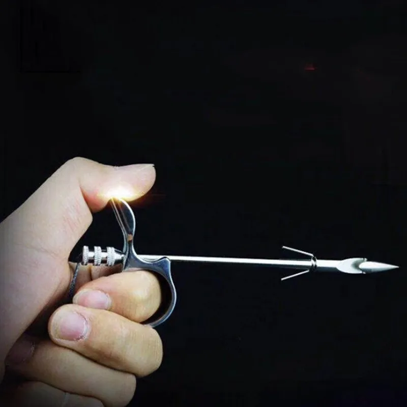 New stainless steel shooting fish protection finger launcher + fishing